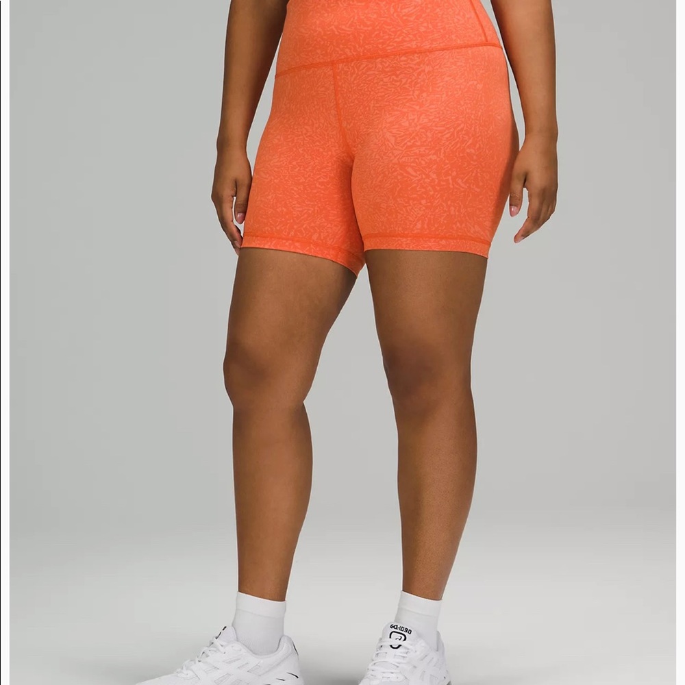Lululemon wunder under bike shorts